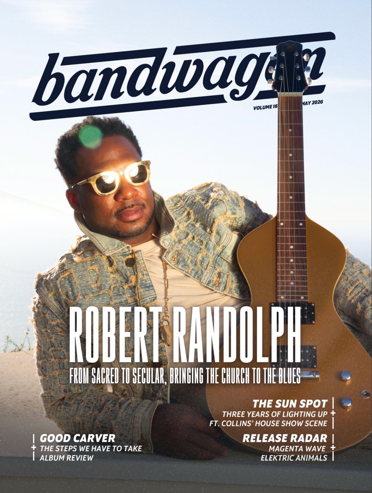 Robert Randolph Bandwagon Magazine cover