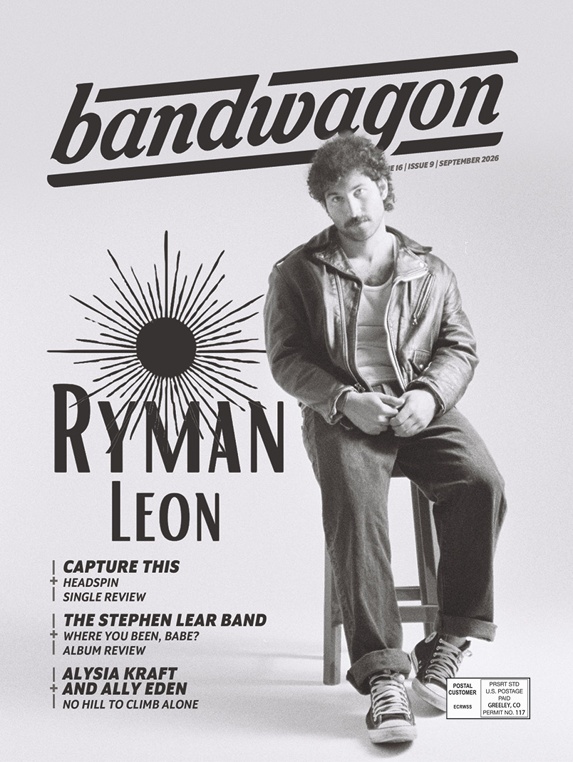 Ryman Leon Bandwagon Magazine cover