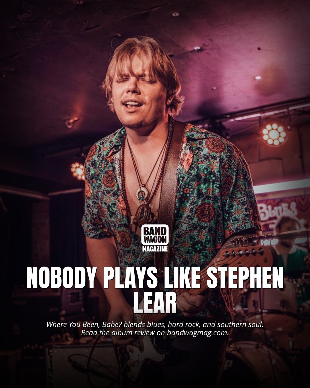 Stephen Lear Where You Been, Babe? Instagram graphic