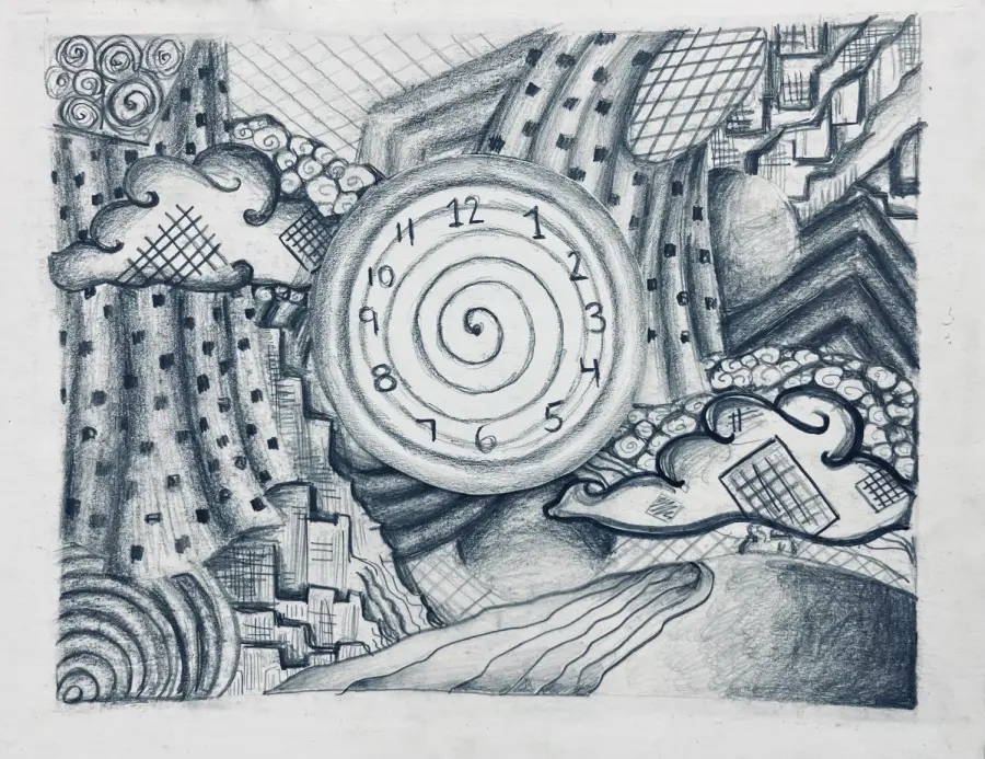 Ticking time bomb illustration